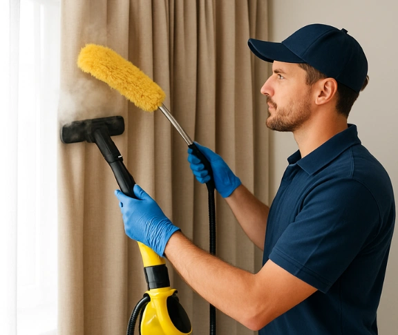 Trusted curtain steam cleaning technician Matty Curtain Cleaning murgheboluc-vic QLD