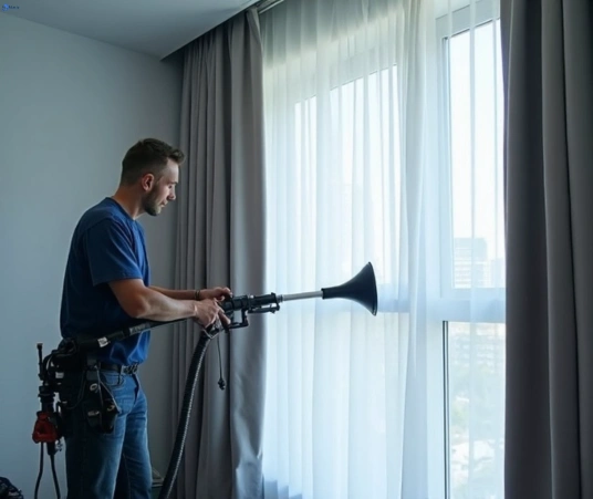 Professional curtain steam cleaning process equipment Matty Curtain Cleaning murgheboluc-vic
